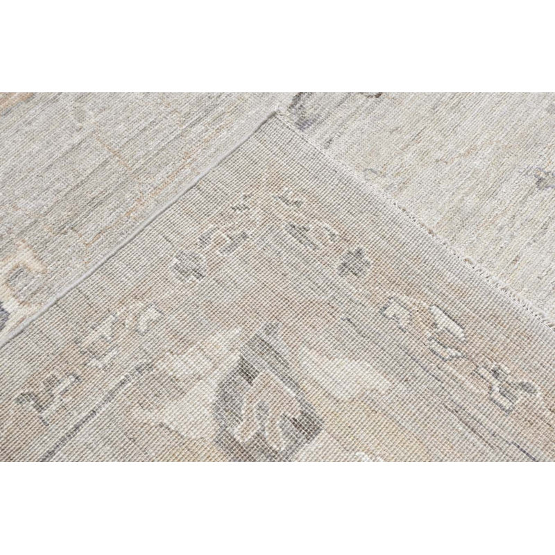 Transitional One-of-a-Kind Rectangle 9'2" X 11'11" Hand Knotted Area Rug
