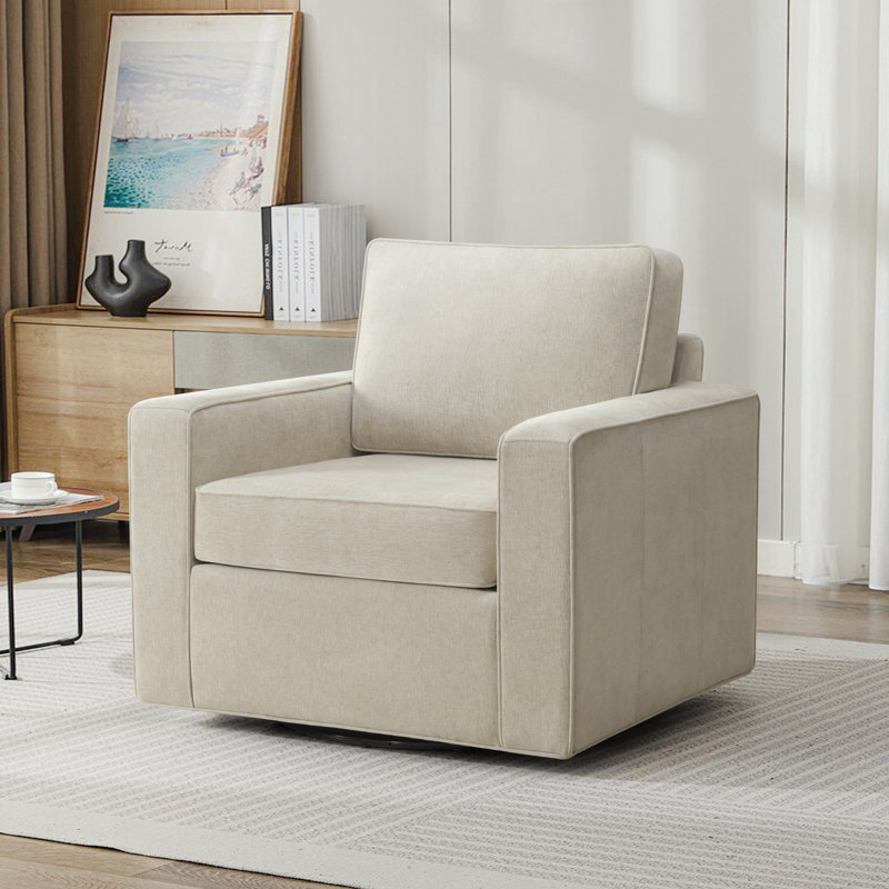 Chaise pivotante Skyler, Brown