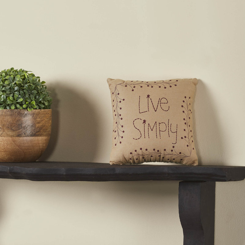 Pip Vinestar Cotton Reversible Throw Pillow