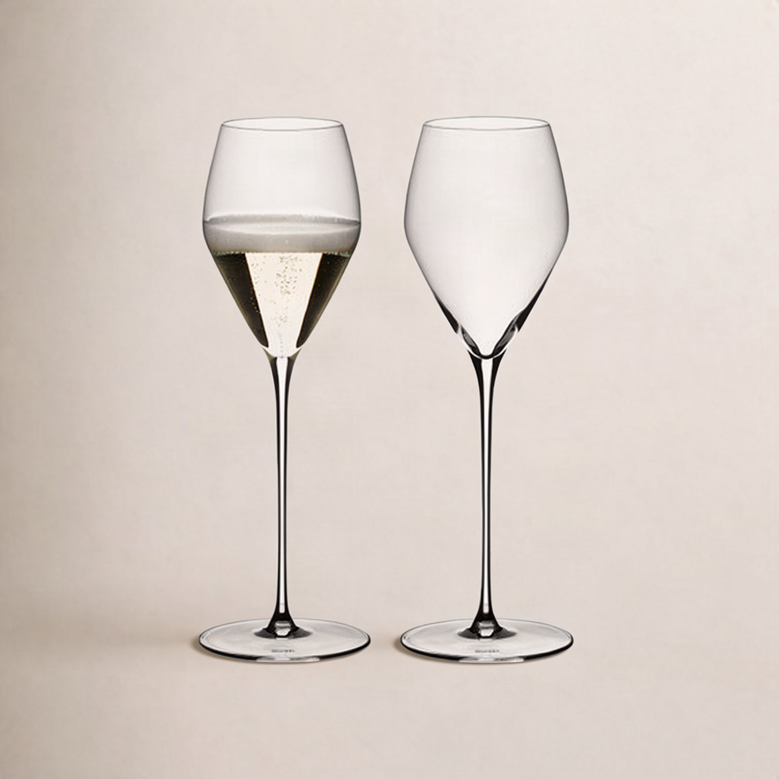 Veloce Crystal Champagne Flute