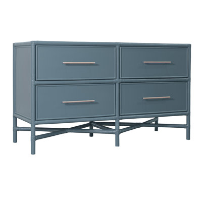 Venice 4 Drawers 54" W Double Dresser