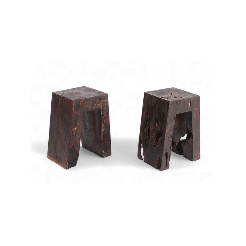 Table de chevet en teck 13,7795275590551 po