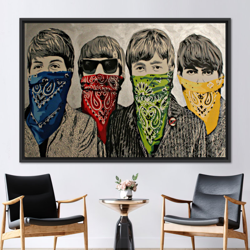 Print on Canvas, 70 cm H x 100 cm W, Framed Print without Mat, Black