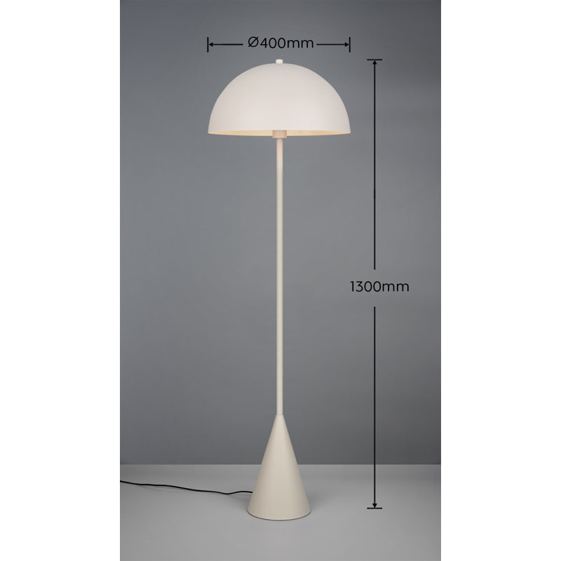 Kelch floor lamp, White, White