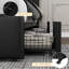 Structure de lit plateforme avec tiroirs de rangement, similicuir-1754715161-1754715156