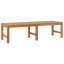 Banc de jardin en teck