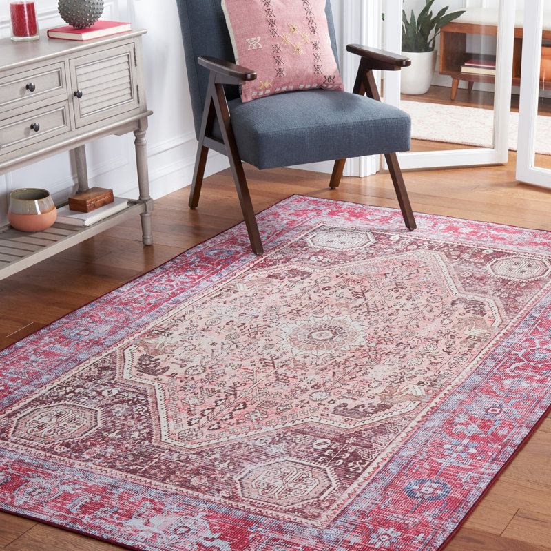 Tapis oriental beige / rouge, Rectangle 9 pi x 12 pi