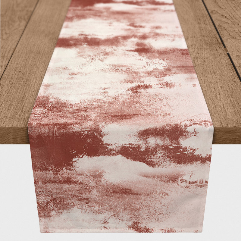 Chemin de table Askey, 72 po x 16 po, Orange
