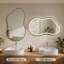 Ensemble de miroirs muraux en forme de nuage, miroir à DEL et miroir décoratif-122267829-122267830