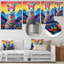 Alpaga coloré au Chili, paysage de montagne - lama, décoration murale-1494607445-1494607443