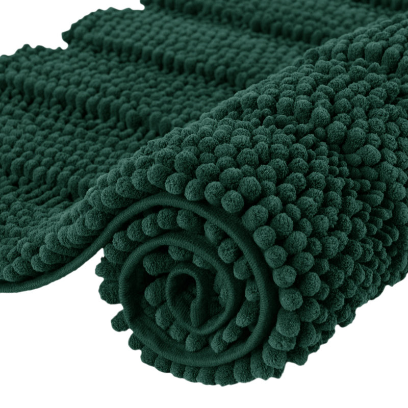 Ashmath Synthetic Non-Slip Bath Rug, 2cm H x 80cm W x 50cm D, Celadon