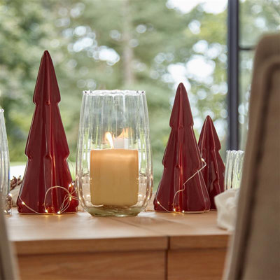 Glass Tabletop Tealight Holder