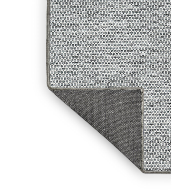 Tapis gris zone contemporaine Hytop, Rectangle 5 pi x 7 pi