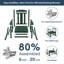 Ensemble de 2 chaises Adirondack à bascule Wolak-2127818690