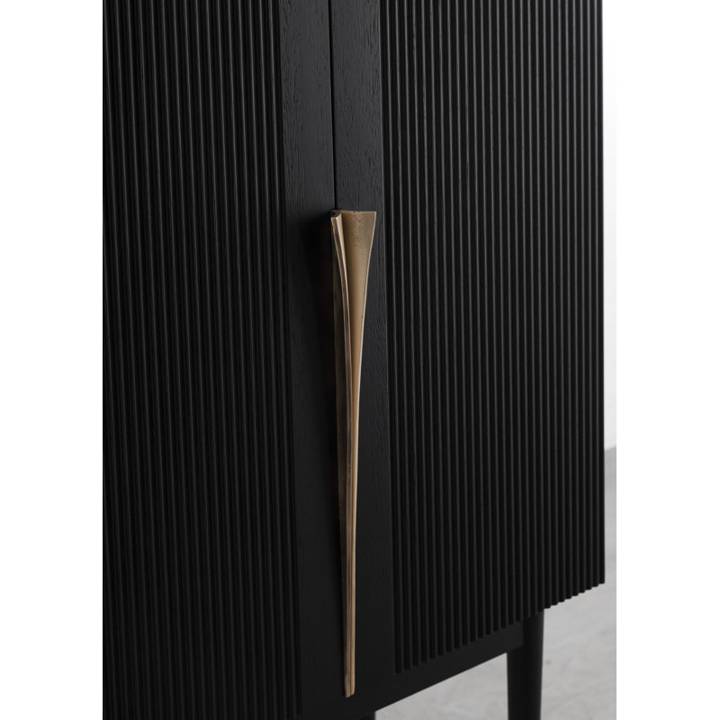 Perfidia Solid Wood Bar Cabinet