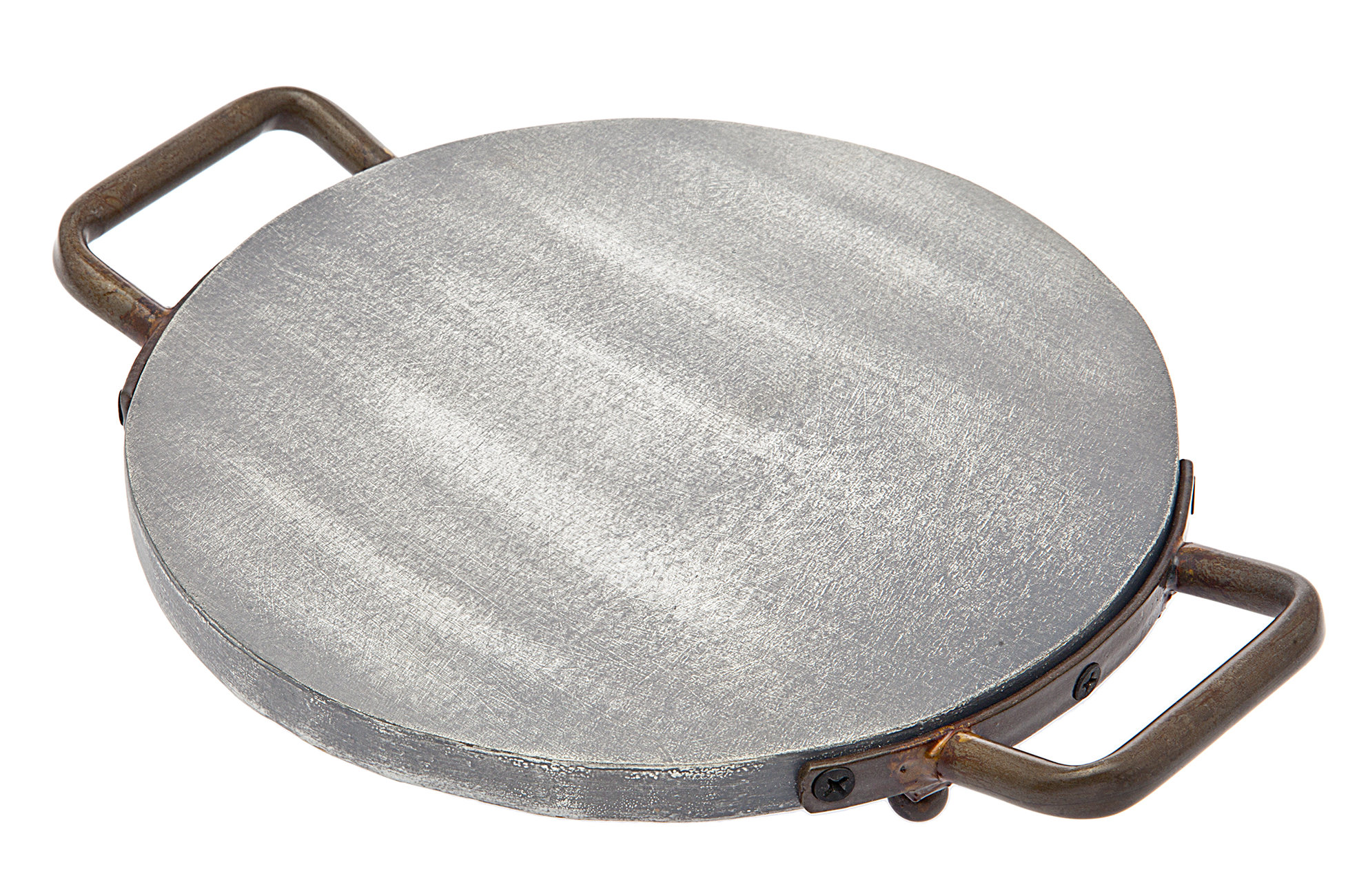 Joss & Main Alina Ridgewood Gray Round Serving Tray Wayfair