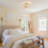 Haltwhistle 3-Light Semi Flush Mount with White Metal Shade