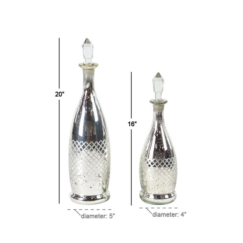 Islais Glass Decorative Bottle