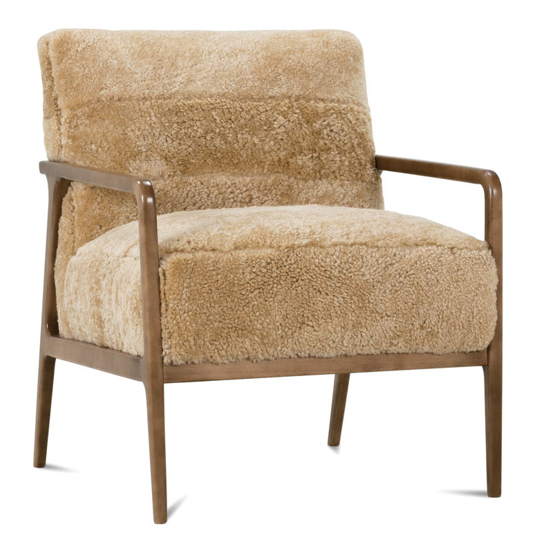 Chaise avec poils et poils