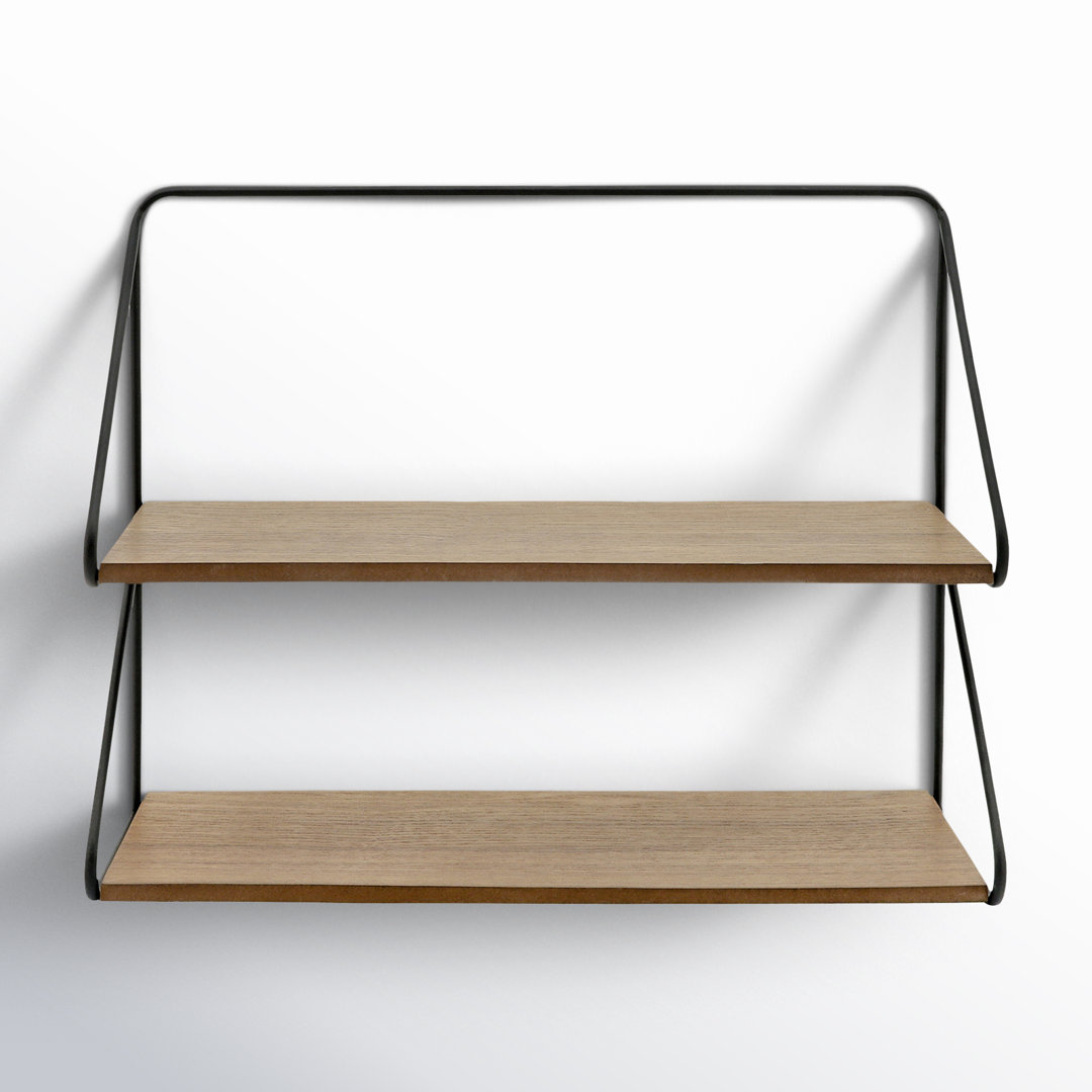 2 Tier Wall Shelves - 20" x 6" x 17" Joss & Main 