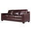 Canapé en cuir 83,5 po Coveale-1190423383
