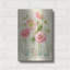 Art mural en métal «Pink Dahlias» par Danhui Nai-108580751
