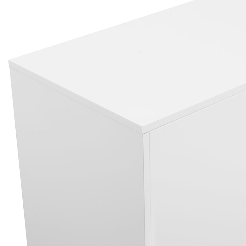 Anshul Accent Cabinet, White