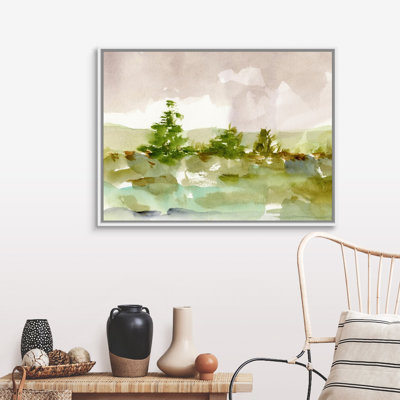 " Morning Retreat I " Watercolor Painting