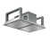 Arezzo 44-Inch Recessed Ceiling Range Hood, Dual Motors, 1200 CFM, Hybrid Filters, Remote Control