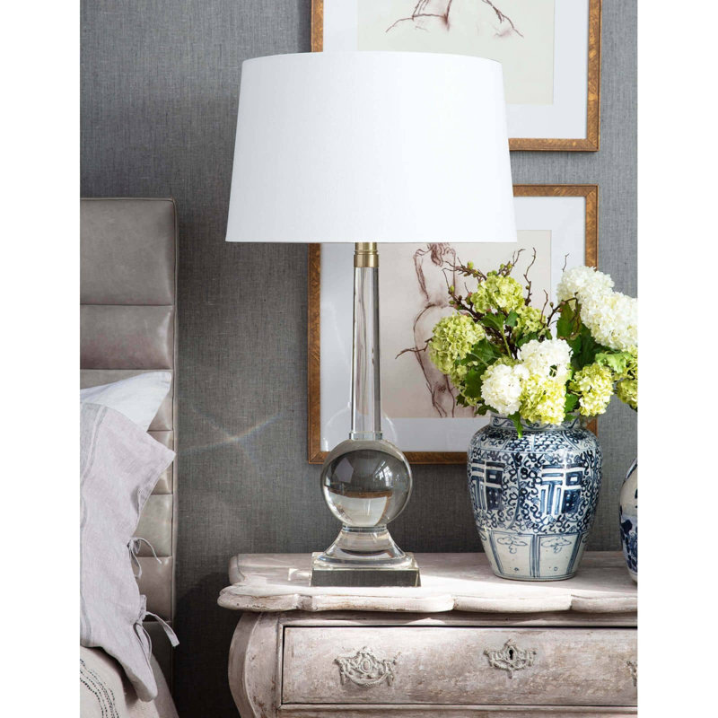 Lampe de table en cristal Stowe