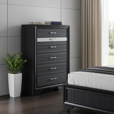  Commode 6 tiroirs 34 po
