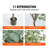 Artificial Eucalyptus Tree - 6 ft, PE/Fabric, Green, Waterproof