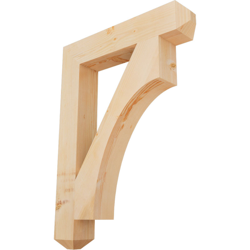 Support l 5 1/2 po x P 34 po x H 46 po Westlake Craftsman, Sapin de Douglas, H 46 po x l 5,5 po x P 34 po