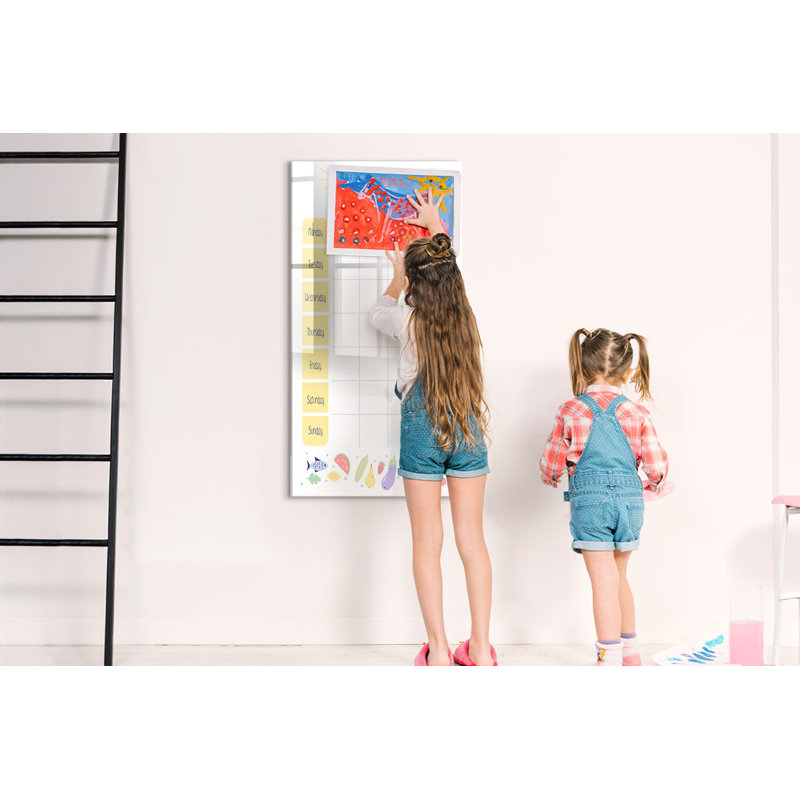 Magnetic Glass Dry Erase Board