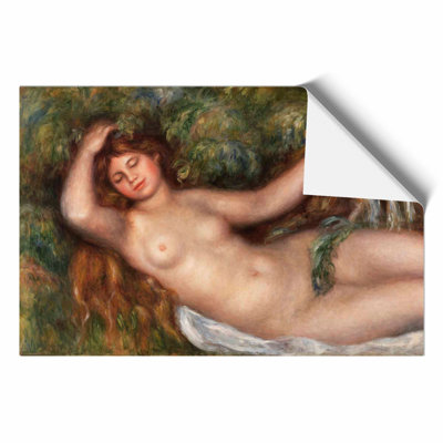 Reclining Nude by Pierre Auguste Renoir - Frameless Print