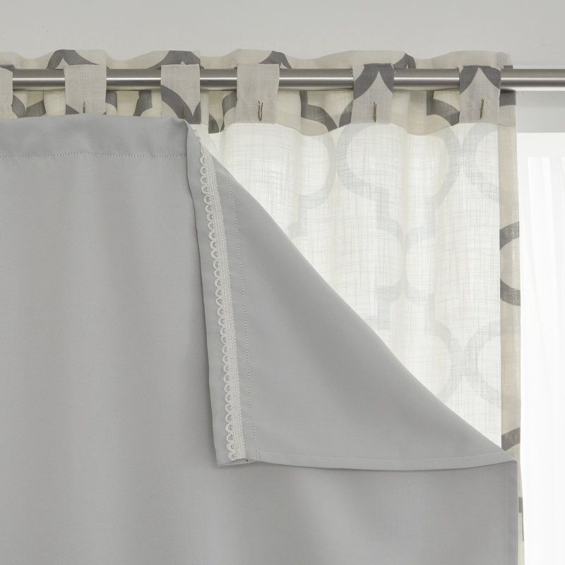 Lonell Blackout Liner Pair, 35" W x 92" L