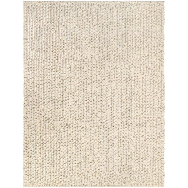 Solid/Striped Rosston Area Rug Beige Colour, Rectangle 10' x 13'1"