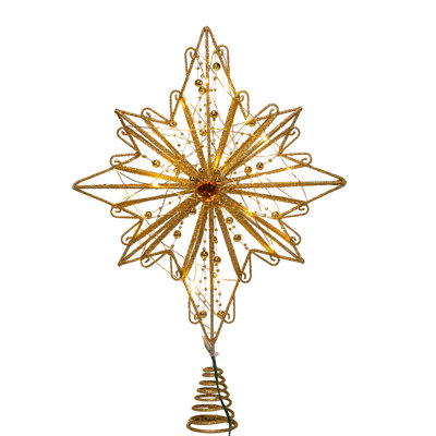 15.3'' Astrology & Stars Lighted Tree Topper