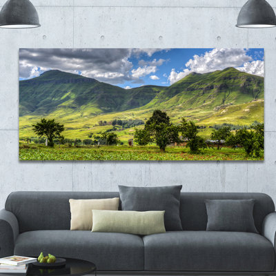 " Lesotho Mountains Panorama "