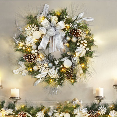 Faux 61cm Wreath
