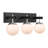 Allie Bathroom Vanity Light - 3-Light - Polished Nickel-69677493