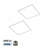 Moosic Dimmable Square Ceiling Light-1730000624-1730000625