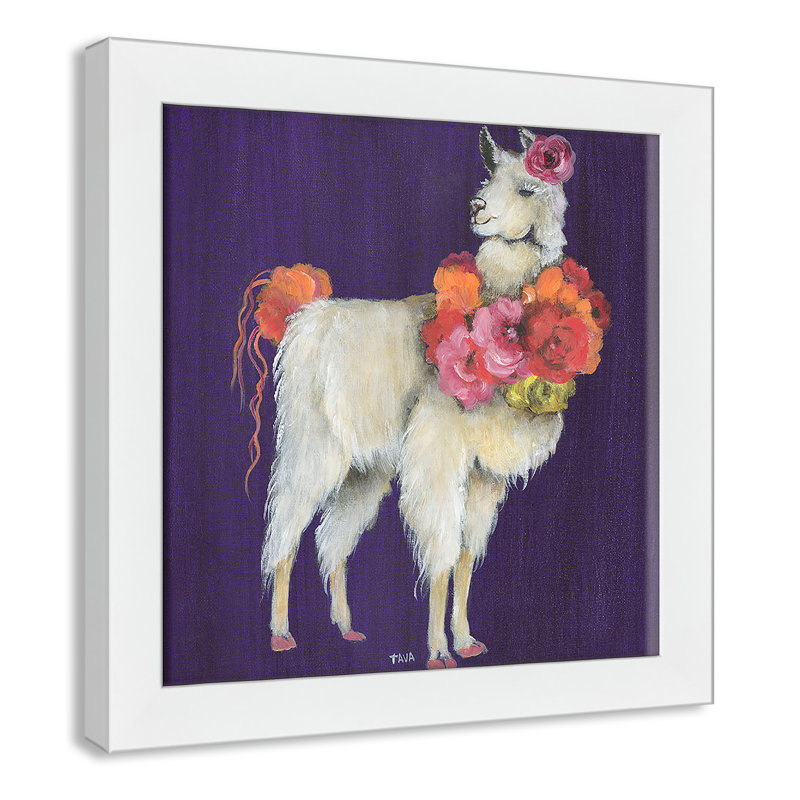 Art sur toile little, H 14 po x l 14 po x P 0,625 po, Cadre blanc