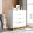 5 Drawer Dresser, With Gold Metal Handles-203294002