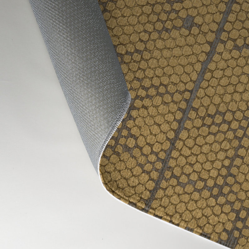 Tapis brun intérieur et extérieur Trellis, Rectangulaire 3 pi x 5 pi