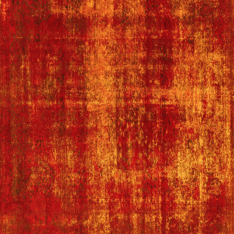 Abstract Indoor Rug, Square 5'