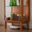 Brown + Gray Solid Wood + Tempered Glass Display Cases