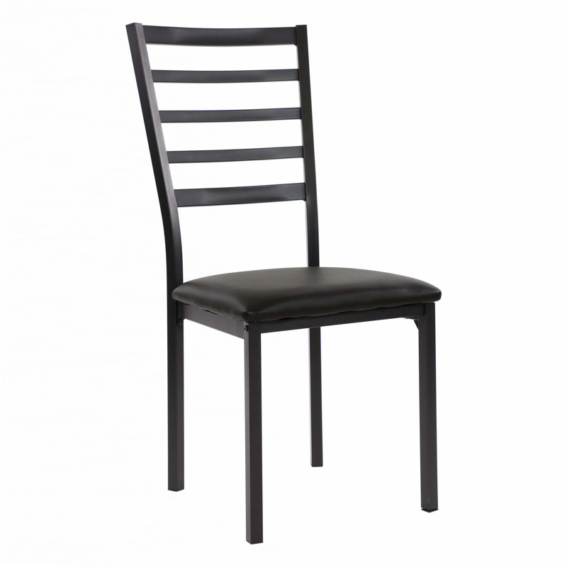 Ensemble de 4 chaises d'appoint en métal