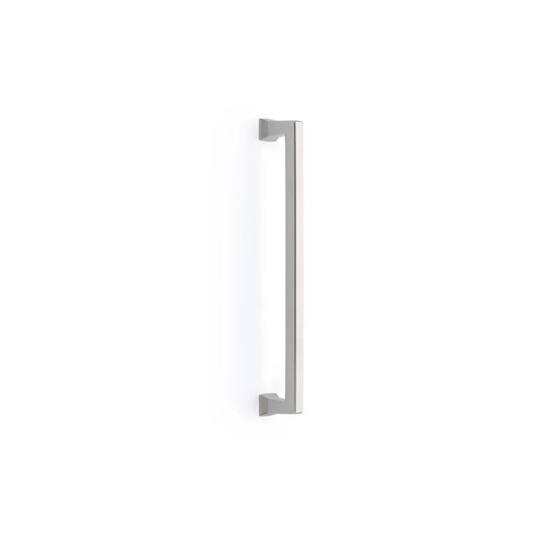 Emtek Alexander Glass Shower Door Appliance Pull (GBTB), 12", Polished Nickel