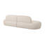 Canapé en lin beige Tov Furniture Broohah-95000440